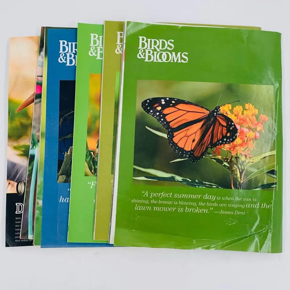 Birds And Blooms Magazine Lot Of 6 2010 2011 2018 Humming Birds Owls Woodpeckers
